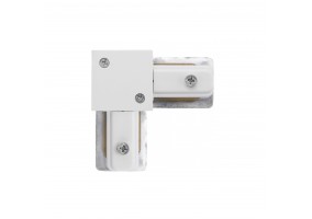 Virštinkinio bėgelio jungtis PROFILE L-CONNECTOR WHITE